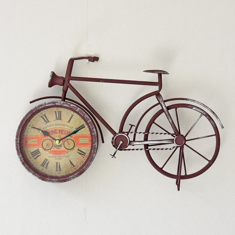 Creative Metal Bike Alarm Clock