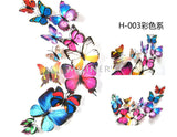 3D PVC Butterfly Wall Stickers