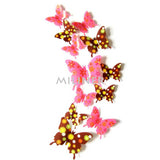 3D PVC Butterfly Wall Stickers