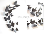 3D PVC Butterfly Wall Stickers
