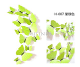 3D PVC Butterfly Wall Stickers