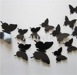 3D PVC Butterfly Wall Stickers