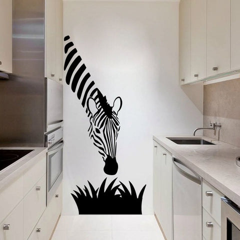 Zebra wall decals