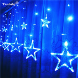 Tanbaby LED Window Curtain lights Decoration