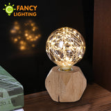 Modern Wood Table Lamp