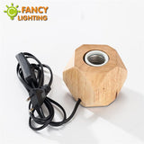 Modern Wood Table Lamp