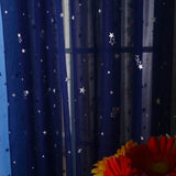 White Star Tulle Curtains Modern Curtains