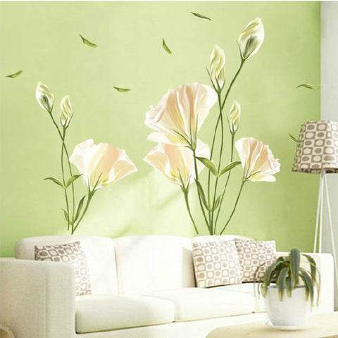 Zs Sticker 80 x 110 cm lily wall sticker