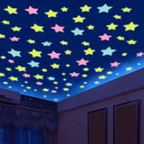 3D stars glow
