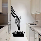 Zebra wall decals